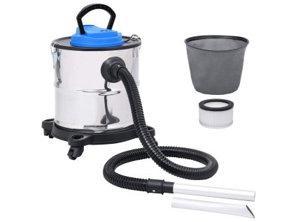 vidaXL Vysavač na popel s HEPA filtrem 1200 W 20 l nerezová ocel