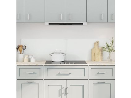 vidaXL Kuchyňské panely 2 ks průhledné 80 x 60 cm tvrzené sklo