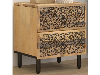 vidaXL Noční stolek 40 x 33 x 46 cm masivní mangovníkové dřevo