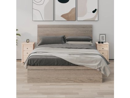 vidaXL Noční stolky 2 ks 40 x 35 x 61,5 cm masivní borové dřevo