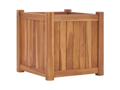 vidaXL Vyvýšený záhon 40 x 40 x 40 cm masivní teakové dřevo