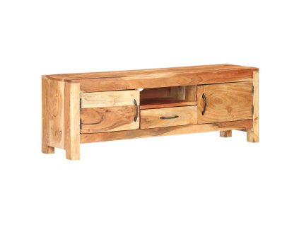 vidaXL TV stolek 116 x 30 x 40 cm masivní akáciové dřevo
