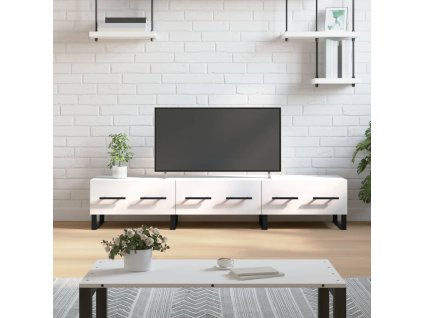 vidaXL TV skříňka bílá 150 x 36 x 30 cm kompozitní dřevo