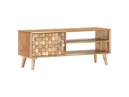 vidaXL TV stolek 100 x 35 x 40 cm masivní akáciové dřevo
