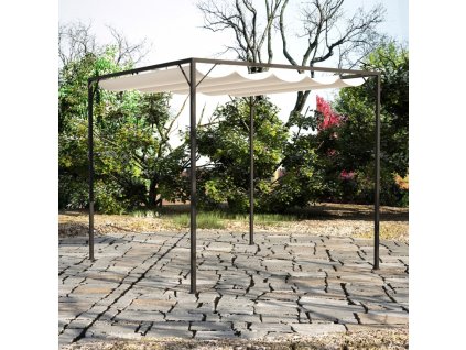 vidaXL Zahradní altán se zatahovací střechou