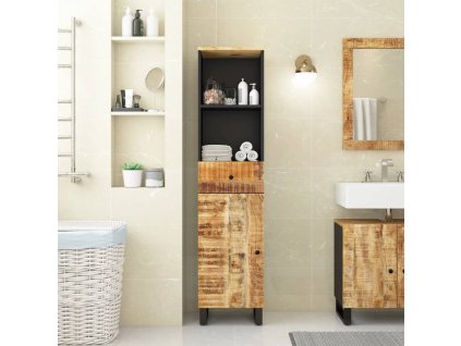 vidaXL Koupelnová skříňka 38 x 33 x 160 cm masivní mangovníkové dřevo