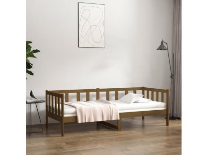 vidaXL Válenda medově hnědá 80 x 200 cm masivní borové dřevo