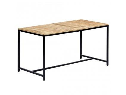 vidaXL Jídelní stůl 140 x 70 x 75 cm masivní hrubé mangovníkové dřevo