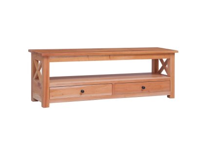 vidaXL TV stolek 115 x 30 x 40 cm masivní mahagonové dřevo