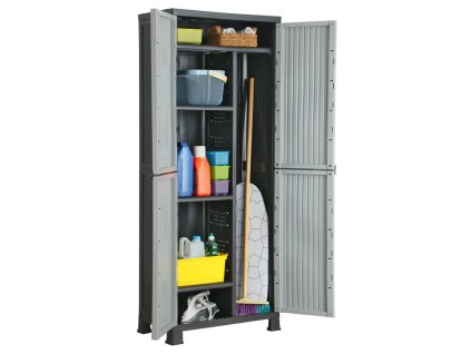 vidaXL Plastová skříň 68 x 39 x 171,5 cm