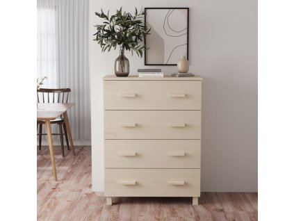 vidaXL Příborník HAMAR medově hnědý 79x40x103,5 cm masivní borovice