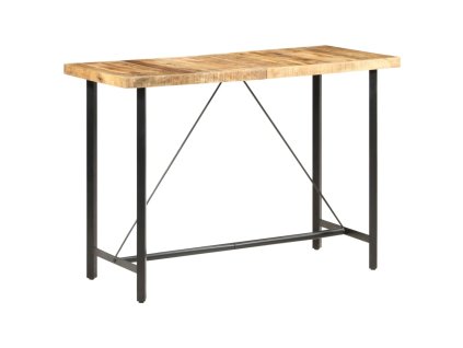 vidaXL Barový stůl 150 x 70 x 107 cm hrubé mangovníkové dřevo