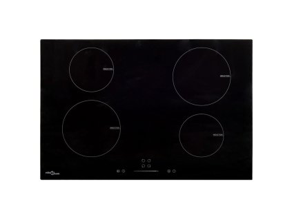 vidaXL Indukční deska 4 varné zóny dotykové ovládání sklo 77 cm 7000 W