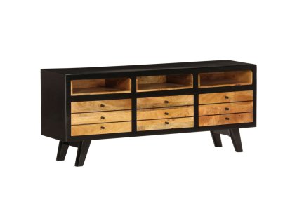 vidaXL TV stolek z masivního mangovníkového dřeva 120 x 30 x 50 cm