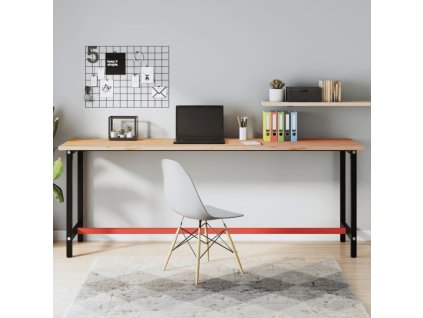 vidaXL Deska psacího stolu 220 x 55 x 2,5 cm masivní bukové dřevo