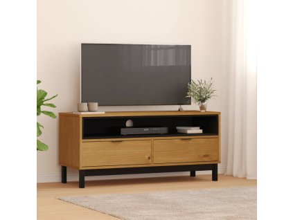 vidaXL TV skříňka FLAM 110 x 40 x 50 cm masivní borové dřevo