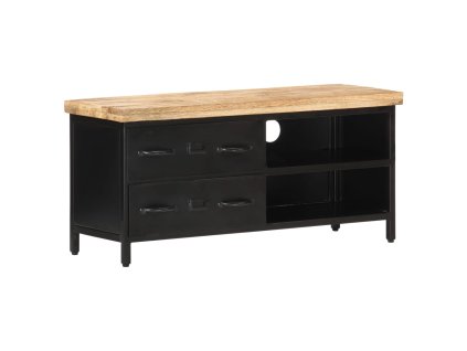 vidaXL TV skříňka 90 x 30 x 41 cm hrubé mangovníkové dřevo