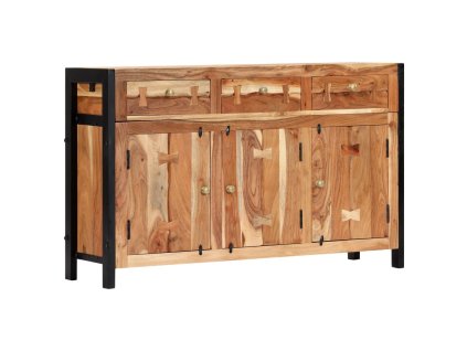 vidaXL Příborník 120 x 35 x 75 cm masivní akáciové dřevo