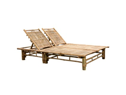 vidaXL Lehátko pro 2 osoby bambus