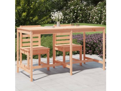 vidaXL Zahradní stůl 203,5 x 90 x 110 cm masivní dřevo douglasky