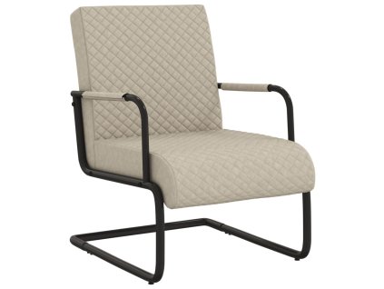 vidaXL Konzolová židle světle šedá umělá kůže