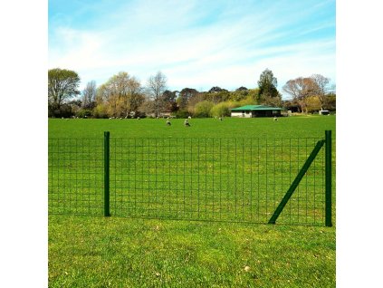 vidaXL Euro plot ocel 25 x 0,8 m zelený