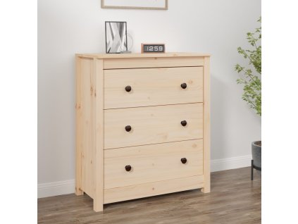 vidaXL Příborník 70 x 35 x 80 cm masivní borové dřevo