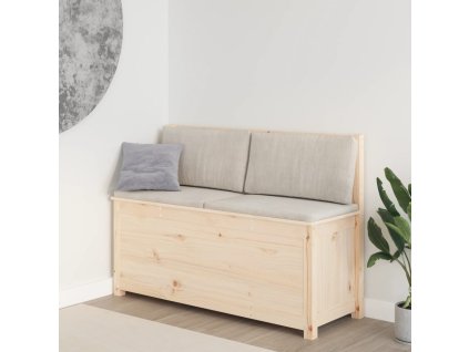 vidaXL Lavice 110 x 41 x 76,5 cm masivní borovice