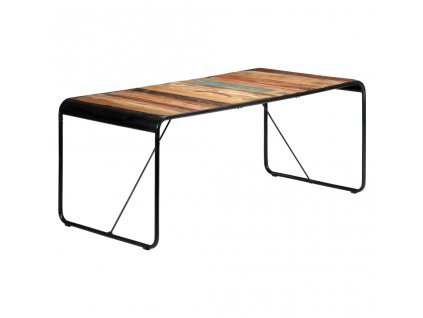 vidaXL Jídelní stůl 180 x 90 x 76 cm masivní recyklované dřevo