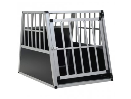 vidaXL Klec pro psy s jednokřídlými dvířky 65 x 91 x 69,5 cm