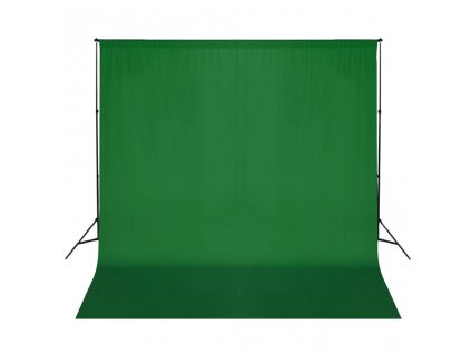 vidaXL Systém podpěry a pozadí 600 x 300 cm zelené