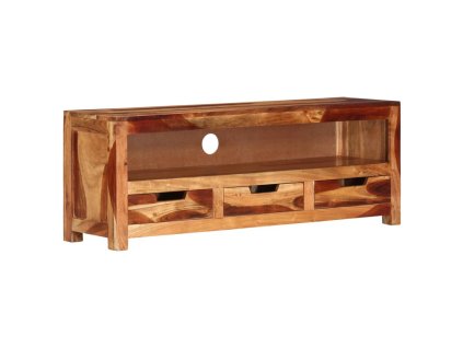 vidaXL TV skříňka 110 x 30 x 40 cm masivní akáciové dřevo