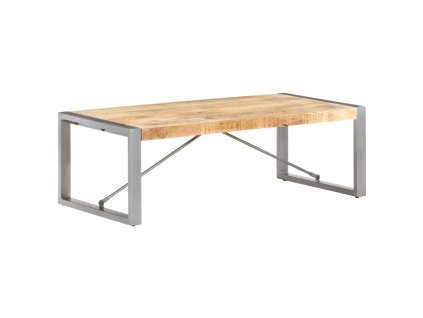 vidaXL Konferenční stolek 120 x 60 x 40 cm hrubé mangovníkové dřevo