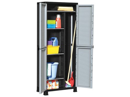 vidaXL Plastová skříňka 68 x 39 x 171,5 cm