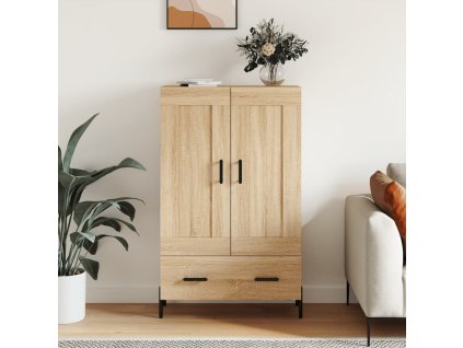 vidaXL Skříň highboard dub sonoma 69,5 x 31 x 115 cm kompozitní dřevo