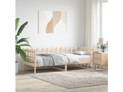 vidaXL Válenda bez matrace 90 x 190 cm masivní borovice