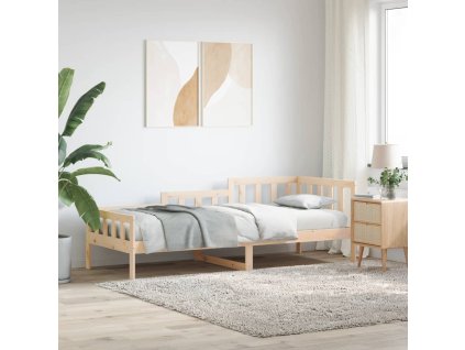 vidaXL Válenda bez matrace 90 x 190 cm masivní borovice