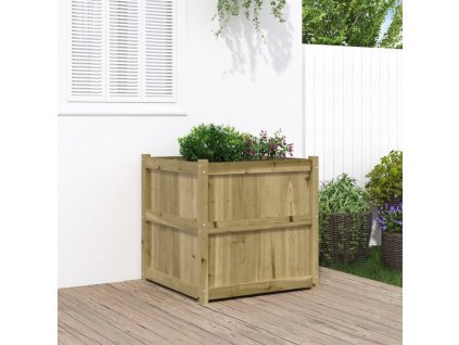 vidaXL Zahradní truhlík 70 x 70 x 70 cm impregnované borové dřevo