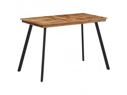 vidaXL Jídelní stůl 120 x 62 x 76 cm masivní teakové dřevo