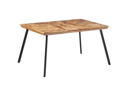 vidaXL Jídelní stůl 148 x 97 x 76 cm masivní teakové dřevo