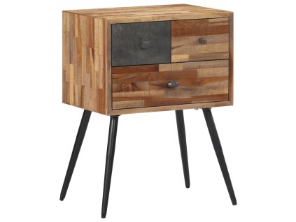 vidaXL Noční stolek 47 x 31,5 x 60 cm masivní teakové dřevo