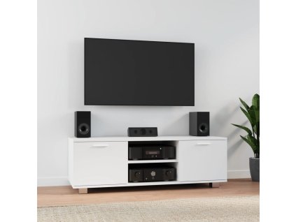 vidaXL TV skříňka bílá 120x40,5x35 cm kompozitní dřevo