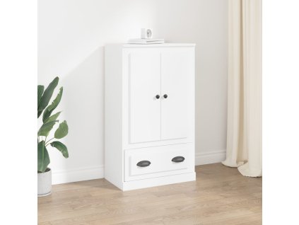 vidaXL Skříň highboard bílá 60 x 35,5 x 103,5 kompozitní dřevo