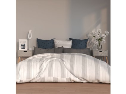 vidaXL Noční stolky 2 ks betonově šedé 40x40x56 cm kompozitní dřevo