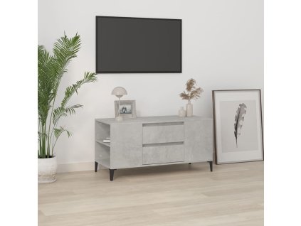 vidaXL TV skříňka betonově šedá 102x44,5x50 cm kompozitní dřevo