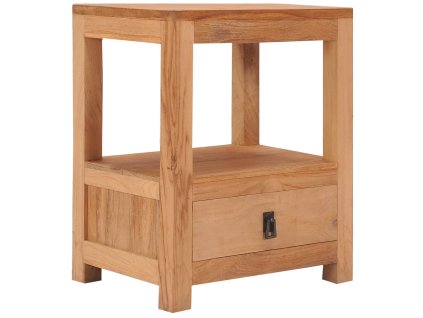 vidaXL Noční stolek 40 x 30 x 50 cm masivní teakové dřevo