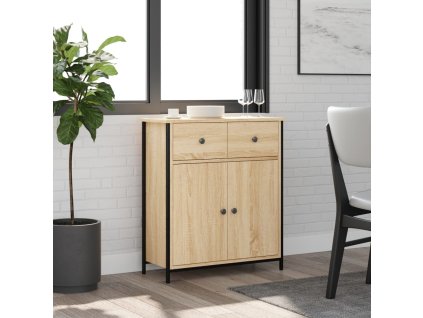 vidaXL Příborník dub sonoma 70 x 30 x 80 cm kompozitní dřevo