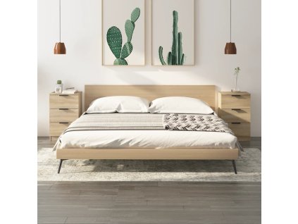 vidaXL Noční stolky 2 ks dub sonoma 40 x 36 x 65 cm
