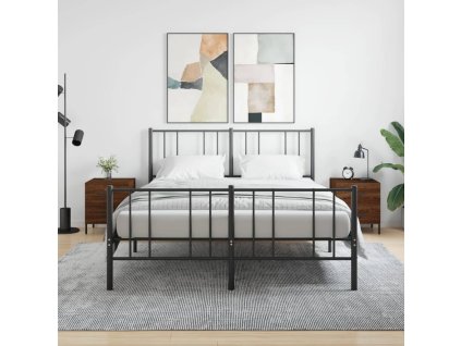 vidaXL Noční stolky 2 ks hnědý dub 40 x 35 x 47,5 cm kompozitní dřevo