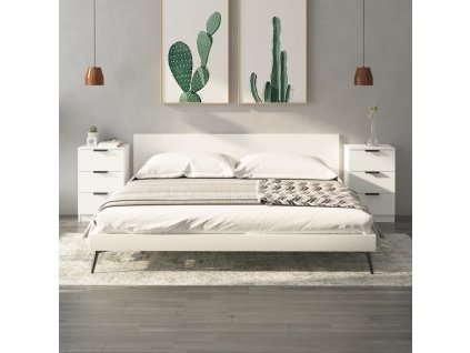 vidaXL Noční stolky 2 ks bílé 40 x 36 x 65 cm